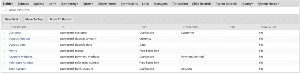 Customer Deposit Creation With Custom Records and SuiteScript